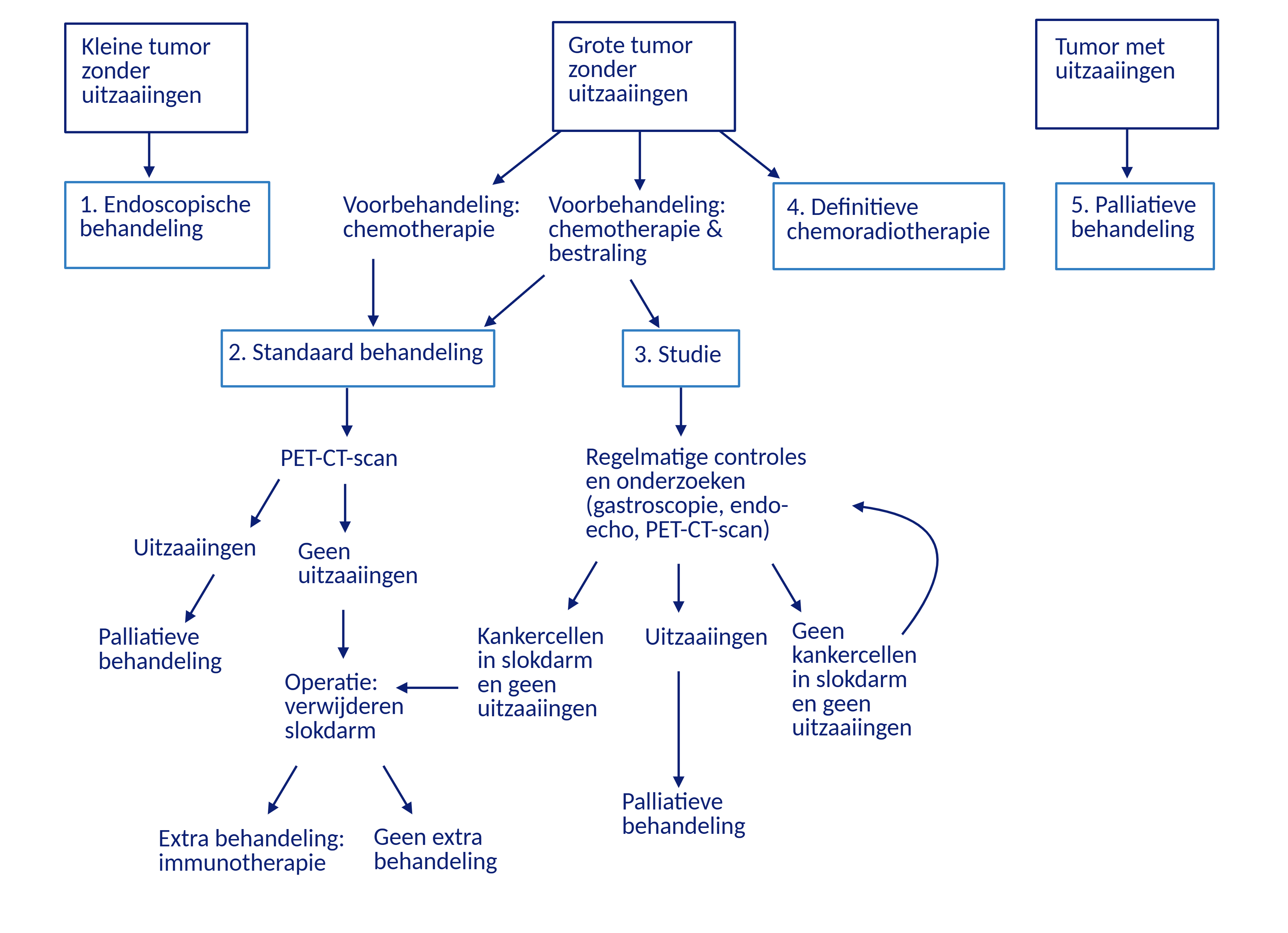 Behandelopties slokdarmkanker